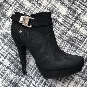 Sexy G by Guess Black booties size 9-M.